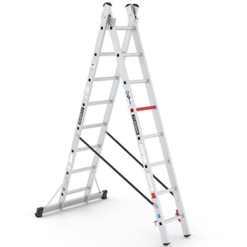 CAGSAN DUOCOMBI - Double Part Combination Ladders – CM TSA5-TSA8